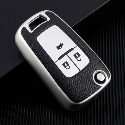 ❆◈ 3 Buttons Tpu Car Key Case Cover For Buick Chevrolet Cruze Opel Vauxhall Insignia Astra j Zafira C Mokka Encore Accessories