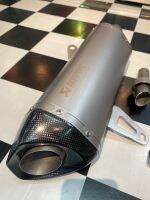 ท่อ akrapovic ไทเทปากคาบอน ( คาบอนแท้ ) ยาว 18นิ้ว ตรงรุ่น xmax300