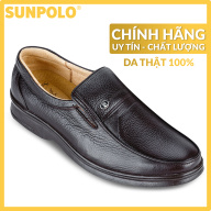 Giày Nam Da Cao Cấp SUNPOLO S3020N (Nâu) thumbnail