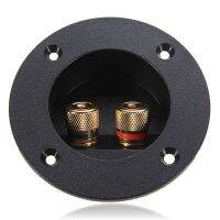 【HOT】 75mm Junction Round Back With 2 Banana Terminal Connectors Glided