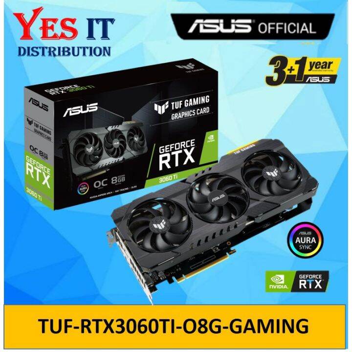 ASUS TUF GAMING GeForce RTX 3060Ti / RTX 3070Ti / RTX4060Ti OC EDITION ...