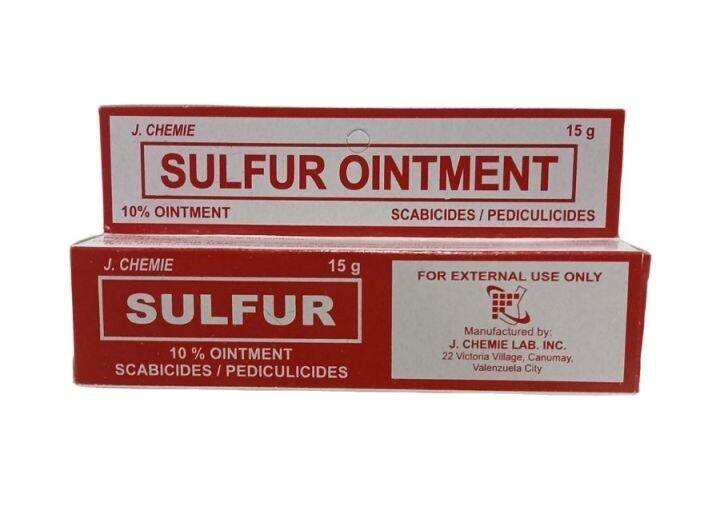 SULFUR OINTMENT 15 GRAMS | Lazada PH