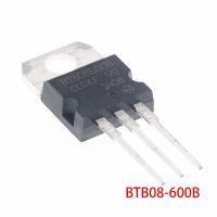 10PCS BTB08-600B TO220 BTB08 BTB08-600 TO-220 08-600B 600V TO-220 สวิตช์ triac