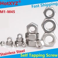 ✼✌ 316 304 201 Stainless Steel DIN934 Hexagon Hex Nut M1 2 3 4 5 6 8 10 12 14 16 18 20 22 24 27 30 36 39 42 45