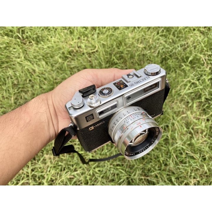 กล้องฟิล์ม-yashica-electro-35-gsn-ตัวท็อป