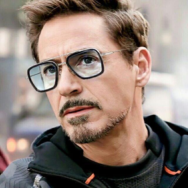 คลังสินค้าพร้อมมาเลเซีย-cermin-mata-viral-avengers-tony-stark-แว่นกันแดดผู้ชายแว่นตากันแดดผู้ชาย-oculos-iron-man-3