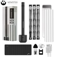 Wowstick 1F Pro ไขควงไฟฟ้าที่มีความแม่นยำ64 In 1ไดร์เวอร์1F + Plus ชาร์จไร้สายไฟ LED ชุดขันสกรูพลังงาน