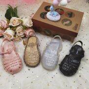 Ins New Mini Melissa Summer sandals Girl and boy Roma Shoes Soft Sparke