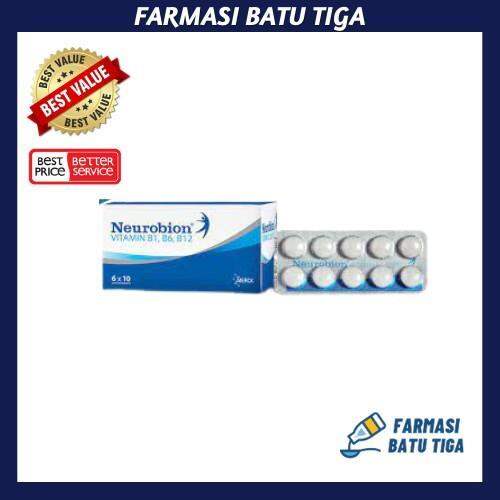 SALE ! (EXP DATE 06/2023) NEUROBION VITAMIN B1 B6 B12 6X10'S TABLETS