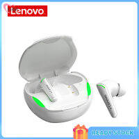 Delivery】Lenovo ชุดหูฟังไร้สายบลูทูธที่รองรับ Led Light Gaming Earphones Earbuds Type C Charging Interface