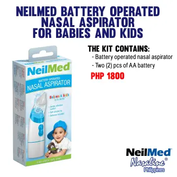 NeilMed Battery Operated Nasal Aspirated for Babies & Kids for sale