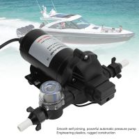 220V 11.3LPM 50PSI ความดันน้ำปั๊มไดอะแฟรม Self Priming สำหรับรถ RV Yacht Caravan Marine เรือ