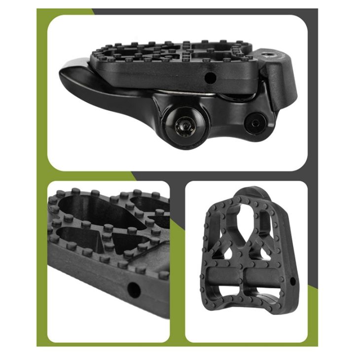 promend-1set-self-locking-pedal-to-flat-pedal-riding-light-weight-cycling-pedal-black