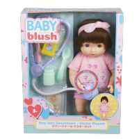 Toys R Us Baby Blush เบบี้ บลัช สเตย์ เวล สวีทฮาร์ท - ด็อกเตอร์ ดอลล์ เพลย์เซ็ต (925244)