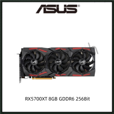 USED ASUS ROG STRIX RX5700XT 8GB GDDR6 256Bit RX 5700 XT  Gaming Graphics Card GPU