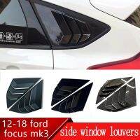 Auto Side Rear Window Louver Paste Type Is Suitable For Ford Focus MK3 RS ST 2012-2018 Hatchback And Sedan  ABS Material