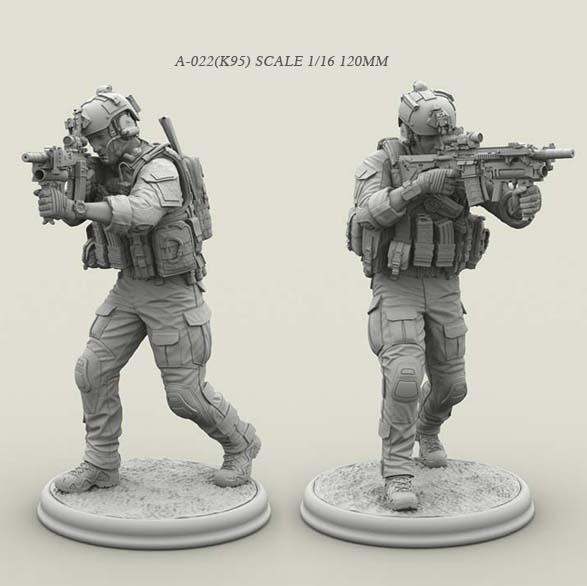 Unpainted 1:35 Resin Figure Model Kit Garage Anti-Terrorist Force Unassembled Unpainted 1:35 Resin Figure Model Kit Garage Anti-Terrorist Force Unassembled