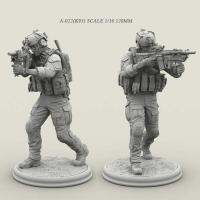 116 Resin Soldier Figure Kits Special forces Model Colorless And Self-assembled A-022 (k59)