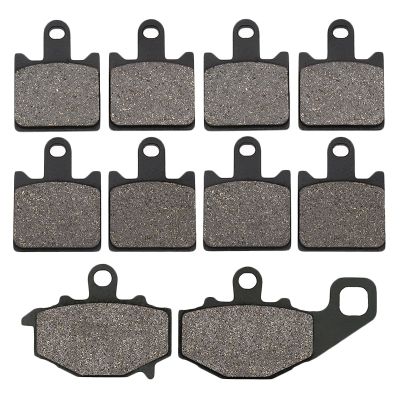Motorcycle Front Rear Brake Pads for Kawasaki Ninja ZX6R ZX-6R ZX 6R ZX600 ZX 600 2007 2008 2009 2010 2011 2012 2013 2014 Clamps