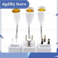 Dgdfhj Shop AC 110V 220V E27 Lamp Bulb Adapter Flexible Light Bases Plug Holder Converter Switch Power Socket 20CM EU/US/UK Plug