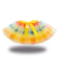 Girls Tutu Skirt Kids Ballet Princess Pettiskirt fluffy tulle Skirts Lovely Ball Gown Children Gradiet Clothing Baby Clothes