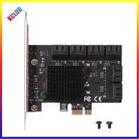 SA3112J อะแดปเตอร์ PCIE 12พอร์ต6Gbps PCI-Express X1ไปยังการ์ดควบคุม SATA 3.0