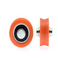 1pcs door and window pulley  non-standard V groove wheel  nylon POM polyformaldehyde bearing wheel  6*21*7-13mm