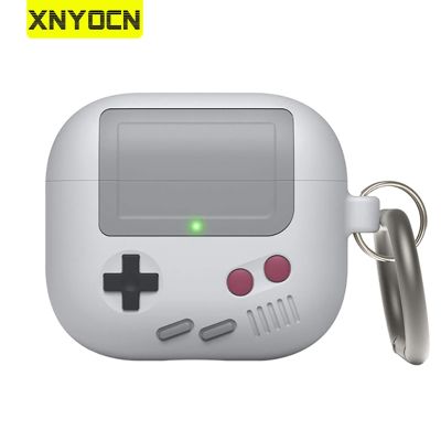 Xnyocn 2021 AirPods 3 Cover 3rd Generation Game Boy Silicone