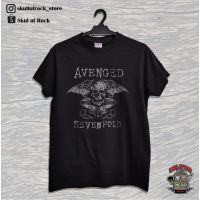 New FashionAVENGED SEVENFOLD BLACK TSHIRT / TEE HITAM ROCK BAND FULL COTTON UNISEX T-SHIRT TOR CLOTHING BY SKULL OF ROCK 2023