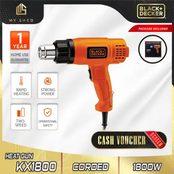 BLACK & DECKER KX1800-B1 Heat Gun Hot Air Gun 1800W Negeri