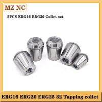 5pcs Tap Collets Tapping Collet Taps ERG16 ERG20 ER16 ER20 collet ชุด Taps ER Collet ISO Machine Taps collets tapping Tools