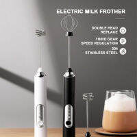 เครื่องตีฟองนมไฟฟ้าในครัวเรือน Whisk Egg Beater USB เครื่องปั่นกาแฟมือถือแบบชาร์จไฟได้ Milk Shaker Mixer Foamer เครื่องปั่นอาหาร-jica