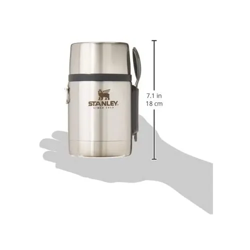 Stanley Classic Legendary Vacuum Insulated Food Jar 24oz – Stainless  Steel, Naturally BPA-free Container – Keeps Food/Liquid Hot or Cold for 15  Hours – Leak Resistant, Easy Clean $27.00