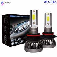 ผ้าตู้นิรภัย【พร้อมสต็อก】 {จัดส่งที่รวดเร็ว} 2 ชิ้น 9005 HB3 90 วัตต์ 12000LM 6000 พันสีขาวมินิรถ LED ชุดไฟหน้าเทอร์โบหลอดไฟโคมไฟไฟตัดหมอก