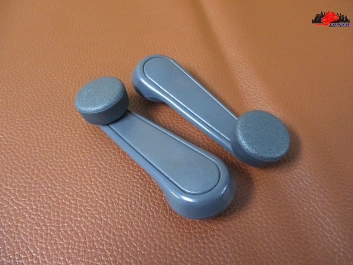toyota-mighty-x-windshield-handle-grey-set-pair-มือหมุนกระจก-สีเทา-ซ้าย-ขวา-1-คู่-สินค้าคุณภาพดี