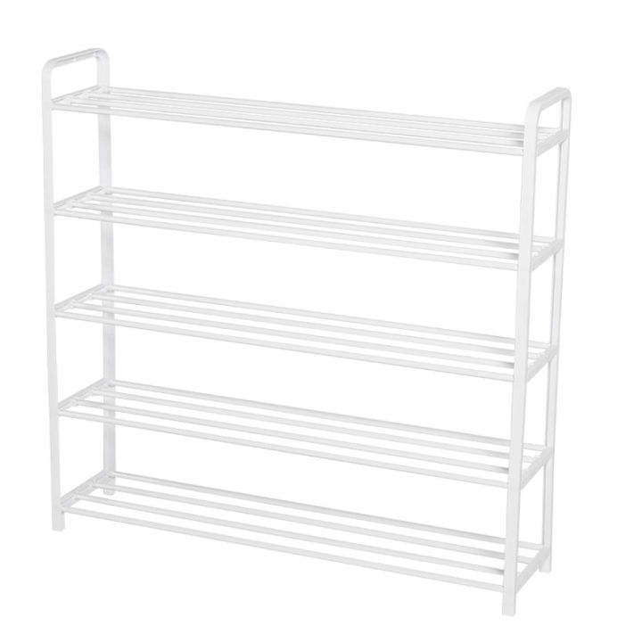 45 Tiers Steel Dustproof Shoe Rack Storage Organizer Easy Installation Shoes Space-saving Stand Cabinet Shelf 20 Pairs