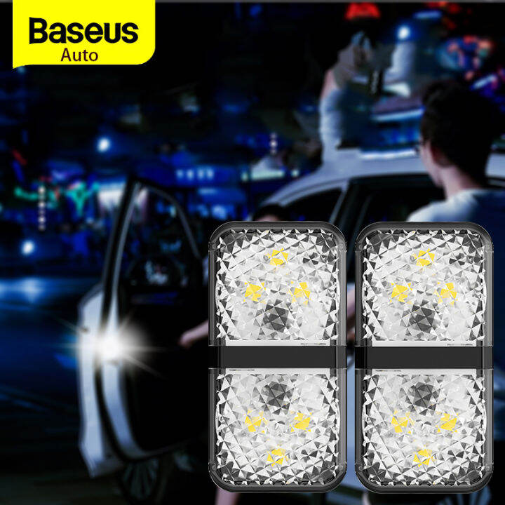 Baseus Car Door Opening Warning Lights 2pcs/set for 2 doors Waterproof