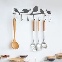 Nordic Decoration Bird Hook Key Holder Wall Shelf Key Holder Shelves for Bedroom Hanger Kitchen Storage Rack Hanger