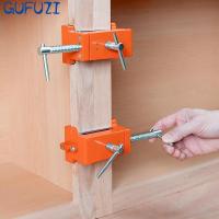 2Pcs Cabinetry Clamps ตู้ Claw โลหะกรอบ Clamp Rust-Proof Cabinet Clamps สำหรับตู้ Home Cabinetry Clamps Rust-Proof ตู้ Claw GUFUZI