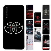 {Taoyitao เคส} T-Toyota-Logo-โทรศัพท์ในรถยนต์เคสสำหรับหัวเหว่ย P 8 9 10 20 30 40 50 Pro Lite Psmart Honor Lite 70 Mate 20Lite