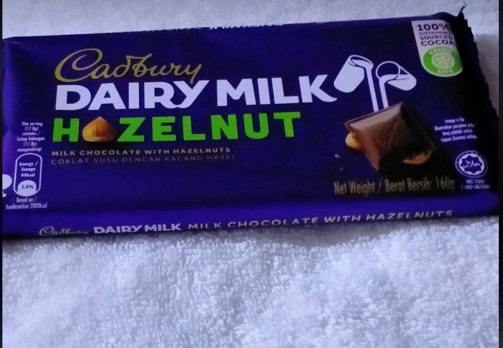 Cadbury Dairy Milk Chocolate With Hazelnut 1packx160g Dubai UAE Expiry ...