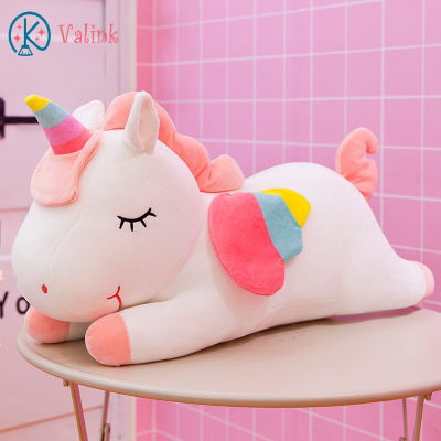 Ready Stock Unicorns Plush Toy Stuffed Doll unicorn doll with Rainbow Wing Birthday Gift for Children Girl Boys