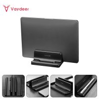 Vaydeer Vertical Laptop Stand Adjustable Plastic Desktop Notebook Holder For iPad MacBook Mac Pro Base Tablet Organizer Bracket Laptop Stands