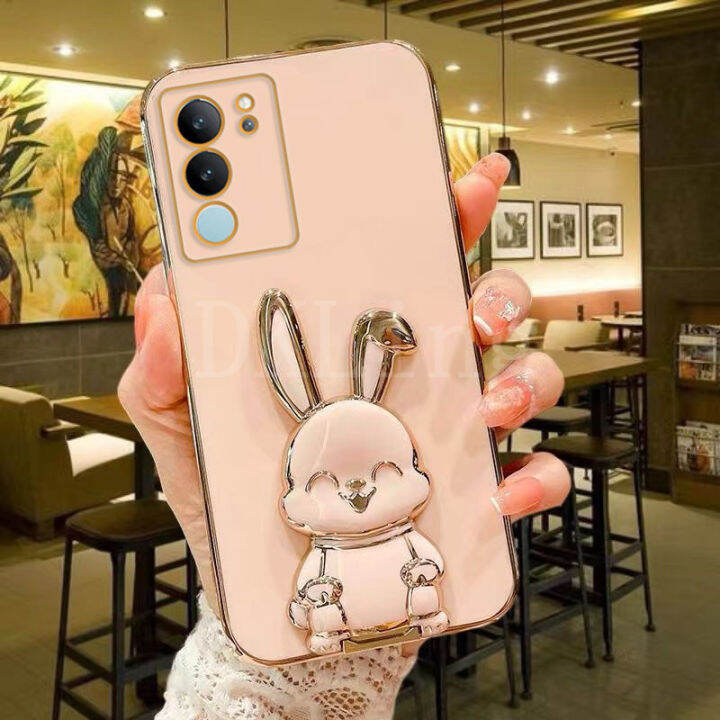 เคสมือจับสำหรับโทรศัพท์มือถือกระต่ายกัดลายการ์ตูนน่ารักสำหรับ-vivo-v29-5g-เคสซิลิโคนปลอกอ่อน-vivo-v29-v27-v27e-v25-v25e-v23-v23e-v27-pro-ฝาหลังกันกระแทก