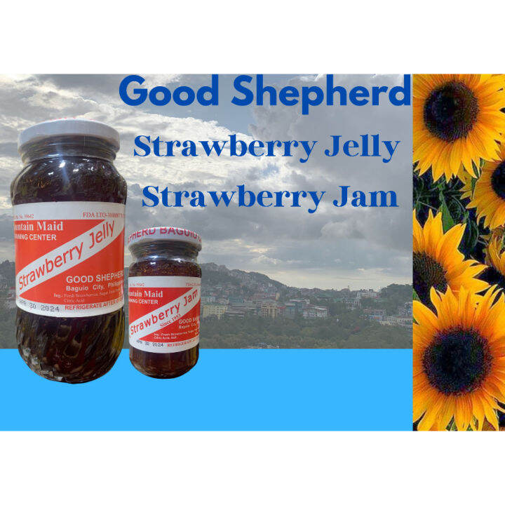 Good Shepherd Strawberry Jam and Strawberry Jelly Lazada PH