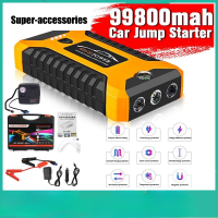 เครื่องจั๊มสตาร์ทรถ อุปกรณ์สตาร์ท แบตเตอรี่ แบตสำรอง 99800MAH Jumpstarter Auto Buster ตัวกระตุ้นฉุกเฉิน ที่ชาร์จแบตในรถแบตสำรองจัมป์สตาร์ทรถ 99800mAh