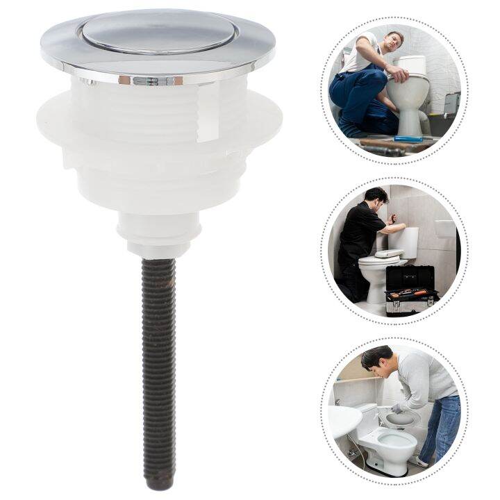 Toilet Tank Button Single Push Flushing Toilet Button Toilet Button Replacement Toilet Tank