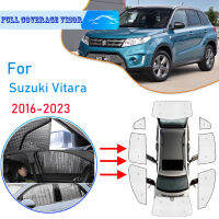 Auto Full Coverage Sunshades สำหรับ Suzuki Vitara LY Escudo 2016-2023 2019 2018 2019 Sun Shade รถ Windshields ด้านข้างหน้าต่าง Visor