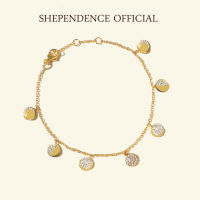 Shependence สร้อยข้อมือคริสตัลพระจันทร์ (Crystal Moon Phrase Bracelet)