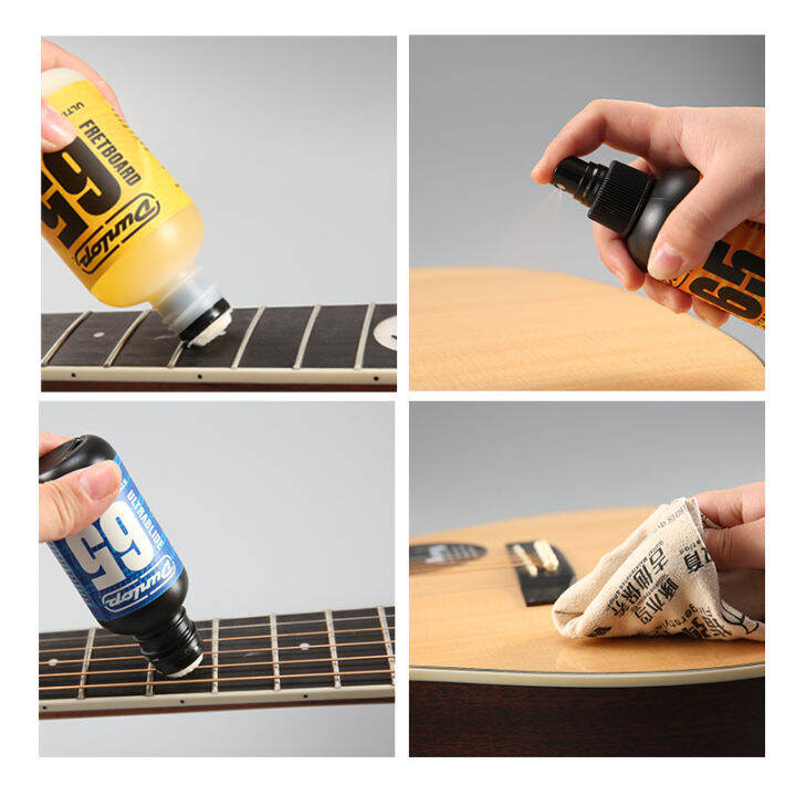 AmericanDunlopDunlop Guitar String Oil Maintenance Care Suit Polishing